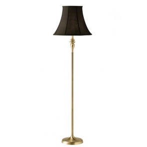 153FLAB Atef - Antique Brass Floor Lamp