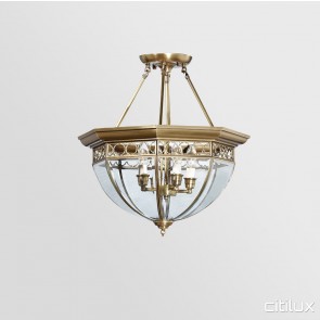 Minto Heights Traditional Brass Made Dining Room Pendant Light Elegant Range Citilux