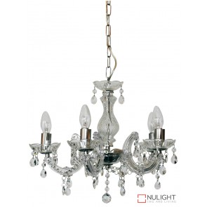 Marie Therese 5Lt Pend Clear And Chrome ORI