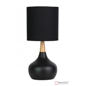Pod Table Lamp Black Complete ORI