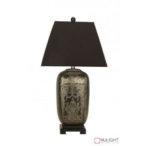 Wenling Chinese Ceramic Table Lamp With Shade ORI