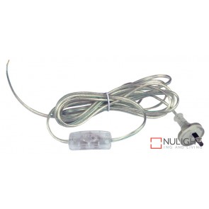 Flex Clear Moulded Plug And Switch Dbins ORI