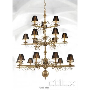 Richmond Classic European Style Brass Pendant Light Elegant Range Citilux