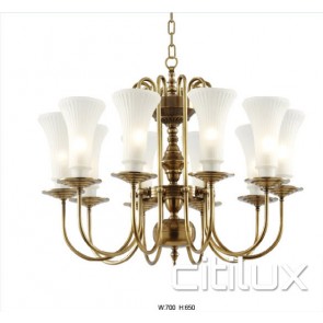 Rodd Point Classic European Style Brass Pendant Light Elegant Range Citilux