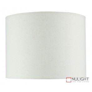 12-12-9 White Linen Hardback Shade E27 ORI