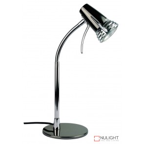 Scoot Halogen Desk Lamp Gunmetal-Chrome ORI