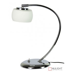 Elly Led Table Lamp Chrome - Opal 4000K ORI
