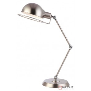 Jazz Desk Lamp Brushed Chrome - Chrome ORI