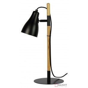 Lom Desk Lamp Matt Black - Ash ORI