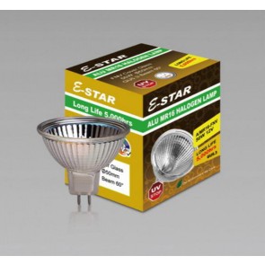 Alu MR16 Halogen Lamp with Open Front Glass Sunny Lighting