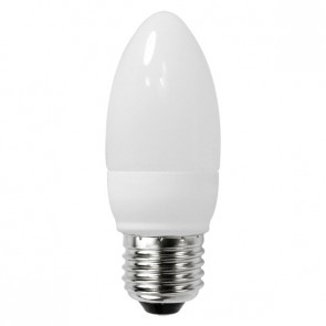 Energy Saving Lamp Candle Shape Compact Fluorescent Bulb E27 Sunny Lighting