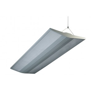 Mackay Electronic Ballast Pendant in Anodized Silver Sunny Lighting
