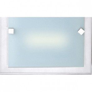 Panel Wall Sconce in Satin Chrome Sunny Lighting