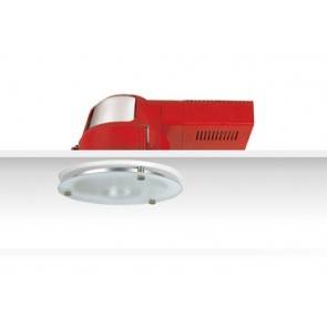 Uni PL S.Frost Reflector Downlight with Dropped Frosted Glass Sunny Lighting
