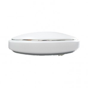Circular Oyster LED Ceiling Light in White Tech Lights