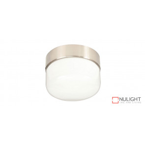 180mm Clipper Light 1 x B22 Lamp Holder - Brushed Chrome VTA