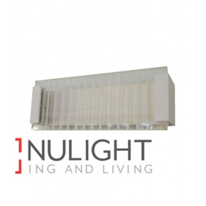 WALL INTERNAL Surface Mounted CITY LED MATT White Rectangular with Clear / Frost Ribbed Diffuser 12W 120D 3000K (803 Lumens) CLA