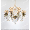European Classical Double Tiers Crystal Chandelier Citilux