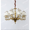 Full Copper Chinese Palace Large Chandelier Citilux