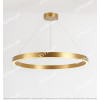 Stainless Steel Brushed Titanium Ring Chandelier Large Citilux
