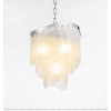 Modern Beautiful Frosted Glass Chandelier Small Citilux