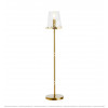 Simple American Copper Single-Head Glass Floor Lamp Citilux