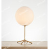 Full Copper Simple Head Frosted Glass Table Lamp Citilux