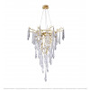 Hollow Small Chandelier With Copper Branches Citilux