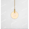 Round Moon Imitation Marble Single Head Chandelier W180 Citilux