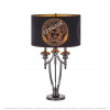European Neo-Classical Face Pattern Table Lamp Citilux