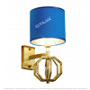 Postmodern Stainless Steel Blue Wall Light Citilux